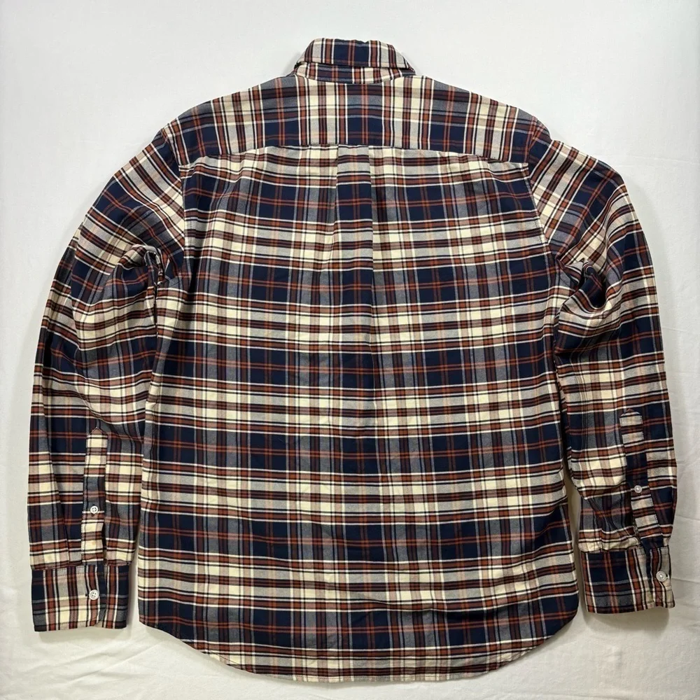 J. Crew Factory Men’s Merchantile Flex Plaid Button Down Shirt | Size M
